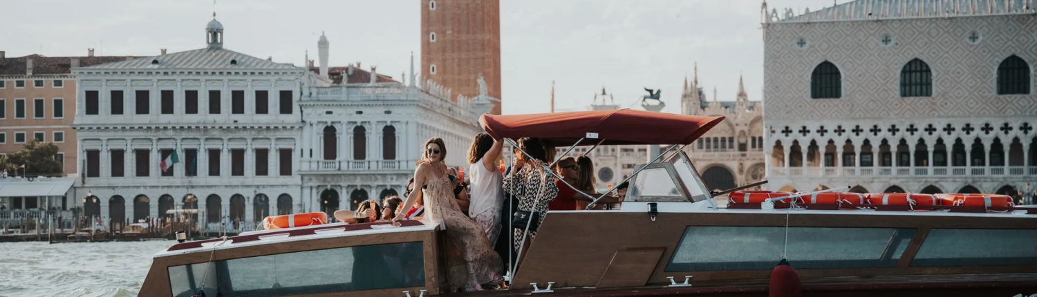 Wedding transfer sposi e ospiti - Dream Boat Venice