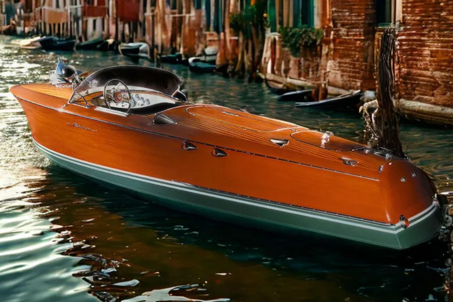 Modello Motoscafo Riva Corsaro - Dream Boat Venice