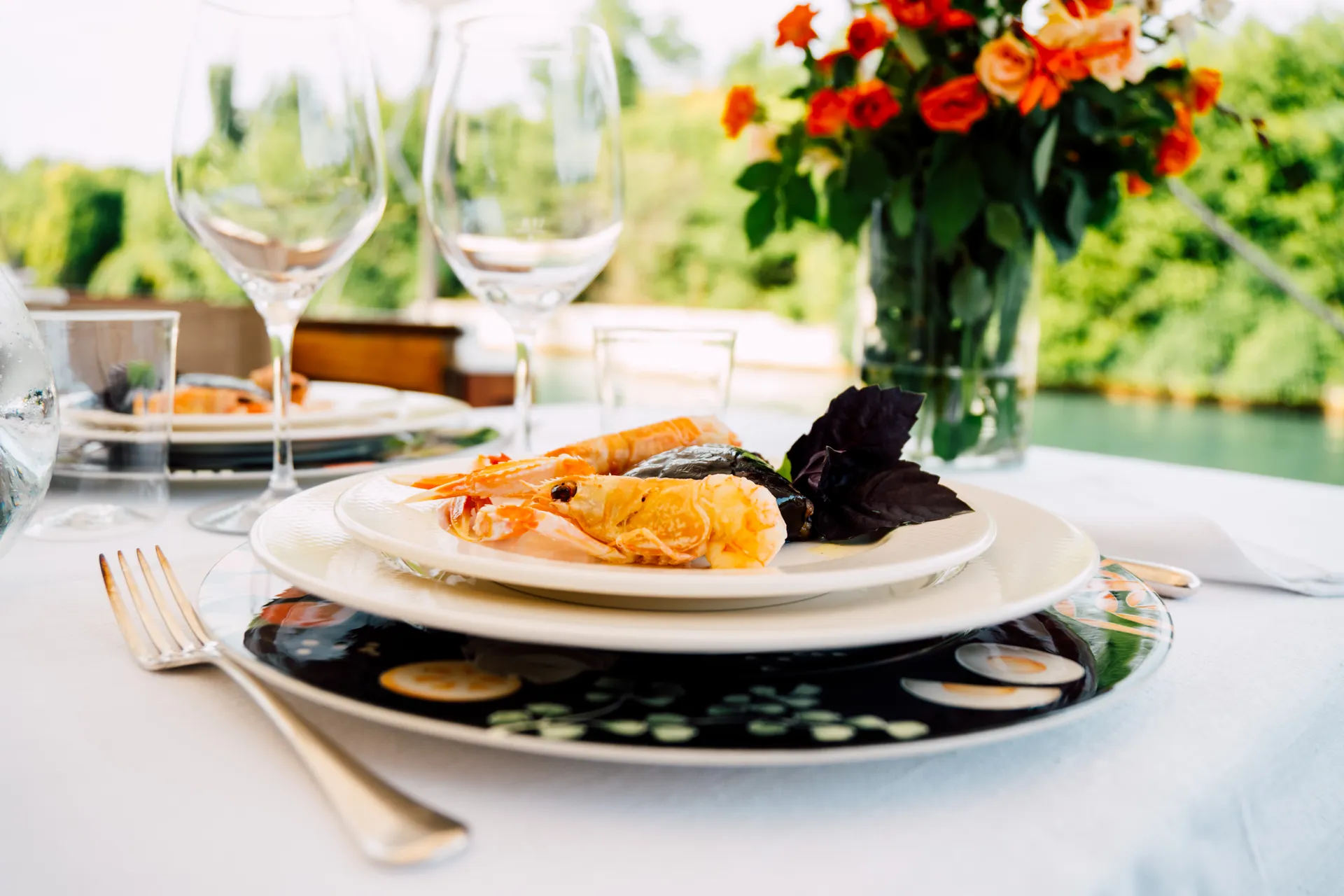 Menù personalizzato per catering in barca a Venezia - Dream Boat Venice