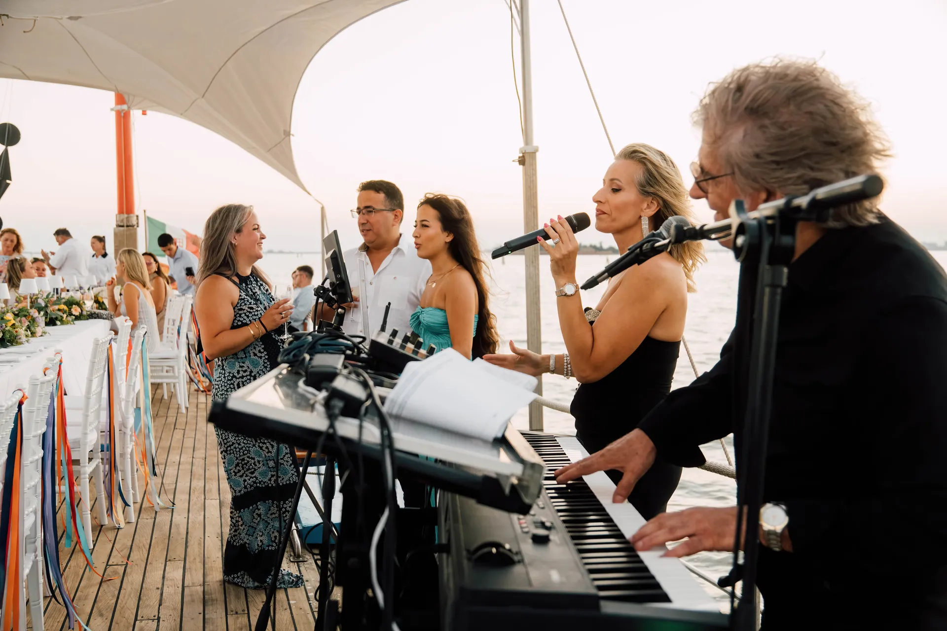 Musica live per eventi in barca a Venezia - Dream Boat Venice