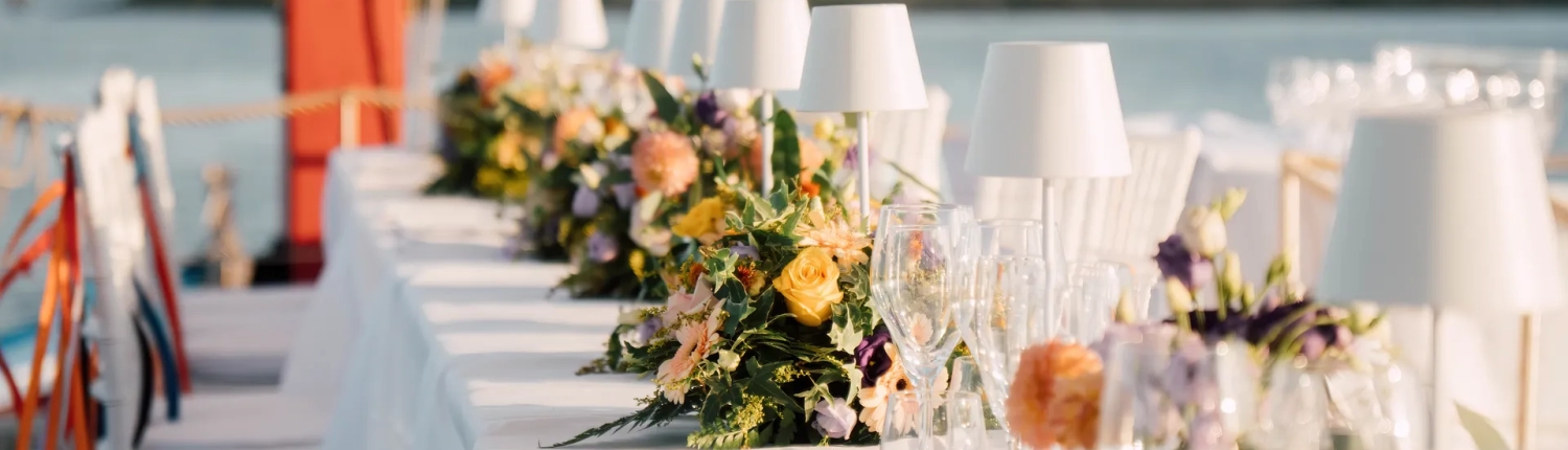 Catering con servizio a placée a Venezia - Dream Boat Venice