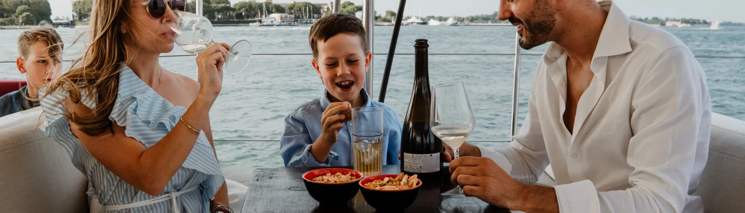 Uscita giornaliera in barca privata con la famiglia - Dream Boat Venice